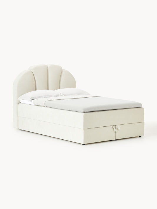 Romsela Box Spring Bed with Storage