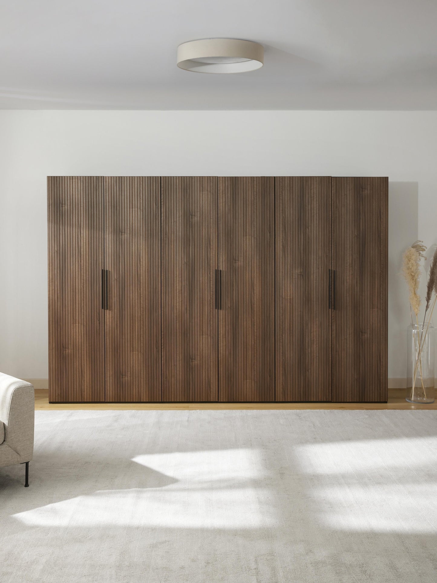 Simvera Hinged-Door Modular Wardrobe, 300 cm Wide, in Various Sizes
