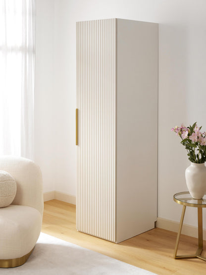 Simvera Hinged-Door Modular Wardrobe, 50 cm Wide, in Various Sizes