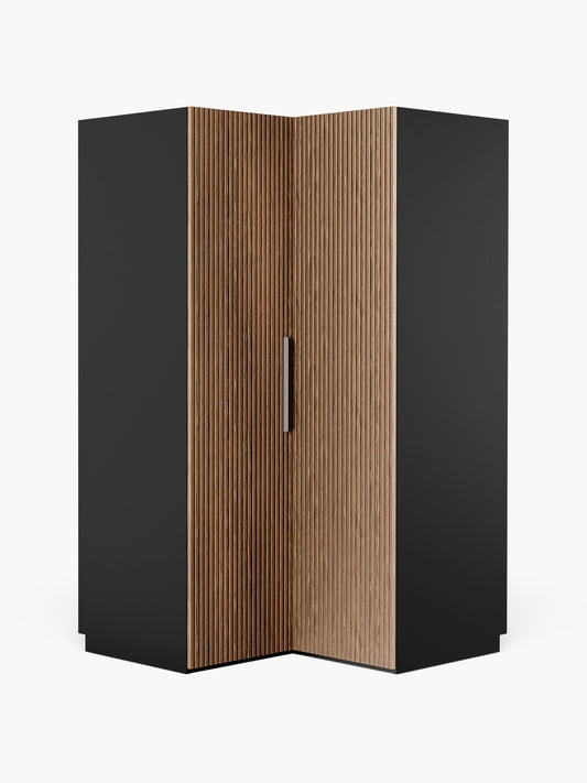 Simvera Modular Corner Wardrobe, 115 cm Wide