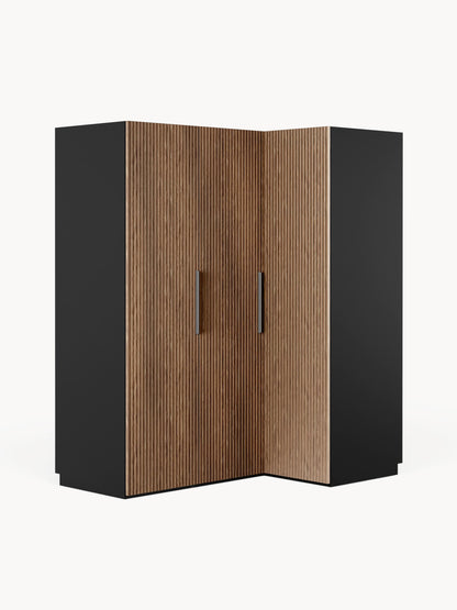 Simvera Modular Corner Wardrobe, 165 cm Wide, in Various Sizes