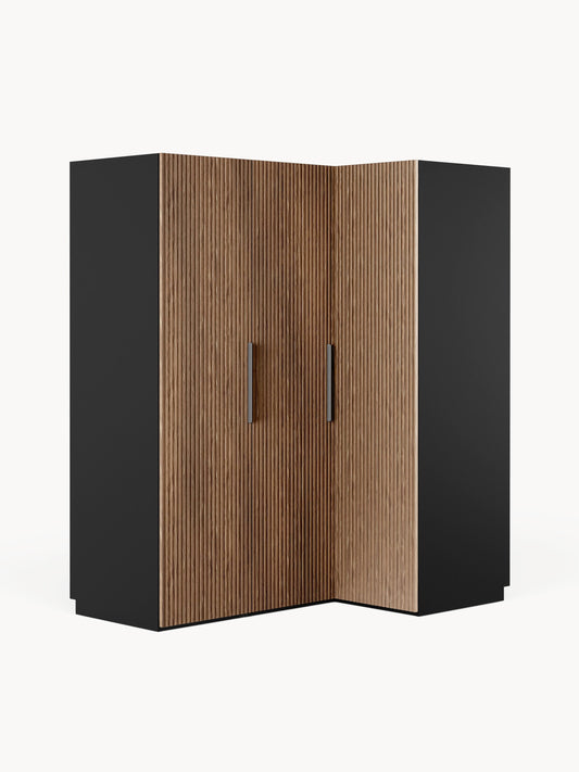Simvera Modular Corner Wardrobe, 165 cm Wide, in Various Sizes