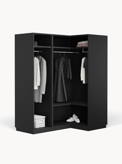 Simvera Modular Corner Wardrobe, 165 cm Wide, in Various Sizes