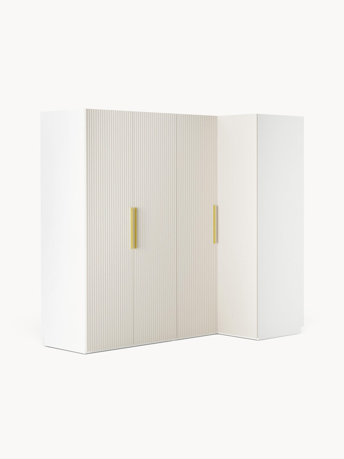 Simvera Modular Corner Wardrobe, 215 cm Wide, in Various Sizes