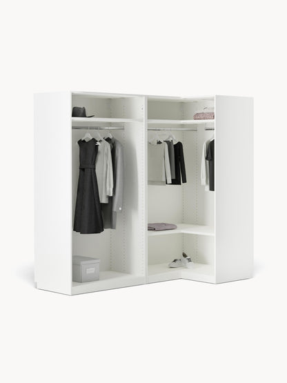 Simvera Modular Corner Wardrobe, 215 cm Wide, in Various Sizes