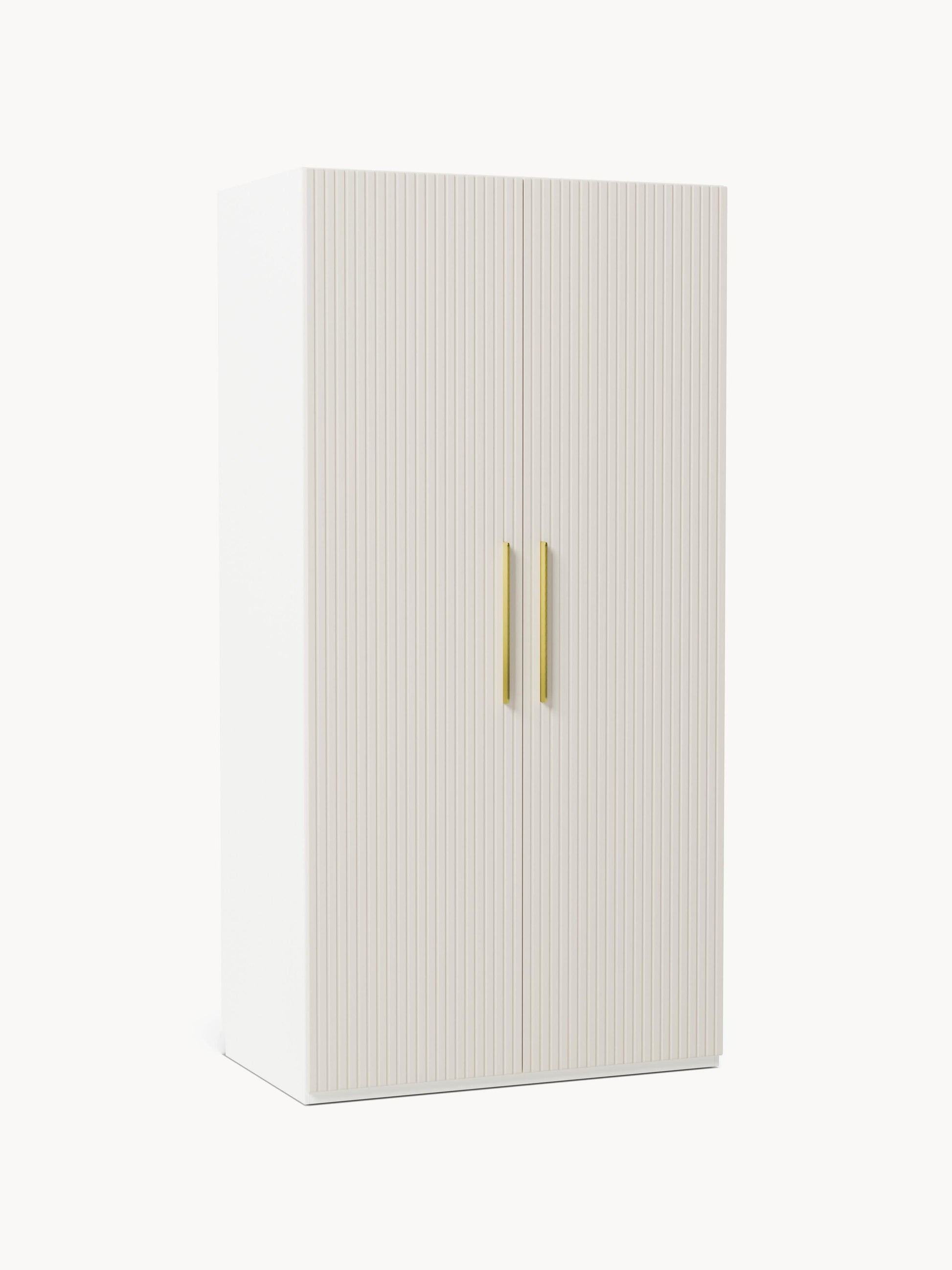 Simvera Modular Hinged-Door Wardrobe, 100 cm Wide, in Various Sizes