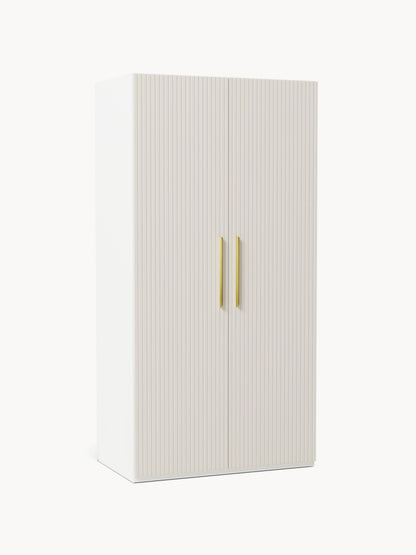 Simvera Modular Hinged-Door Wardrobe, 100 cm Wide, in Various Sizes