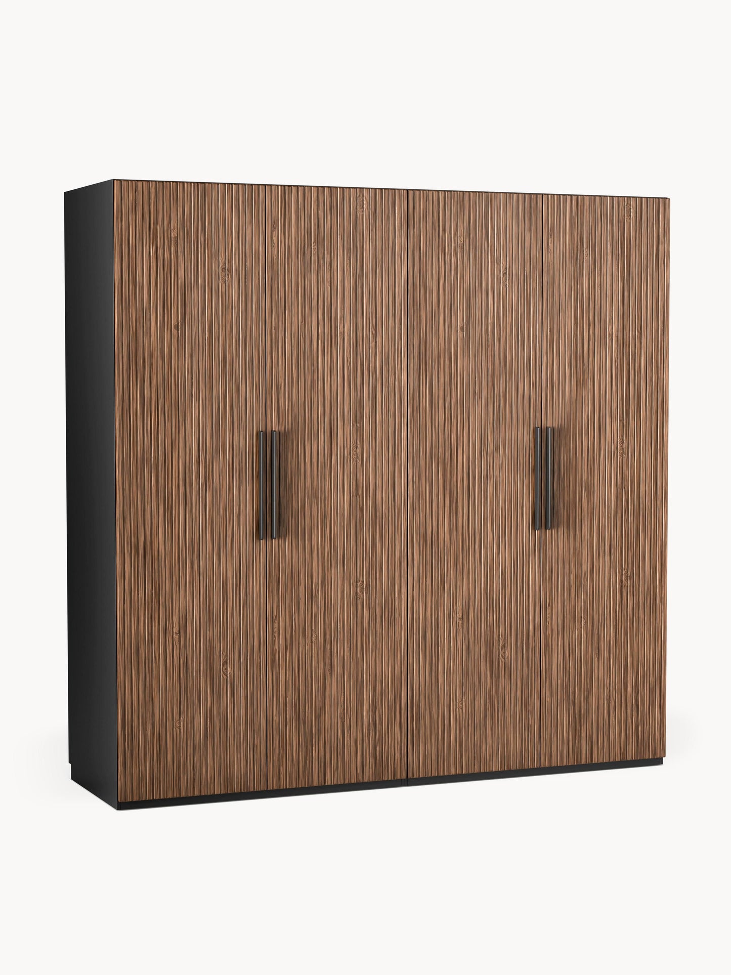 Simvera Modular Hinged-Door Wardrobe, 200 cm Wide, in Various Sizes