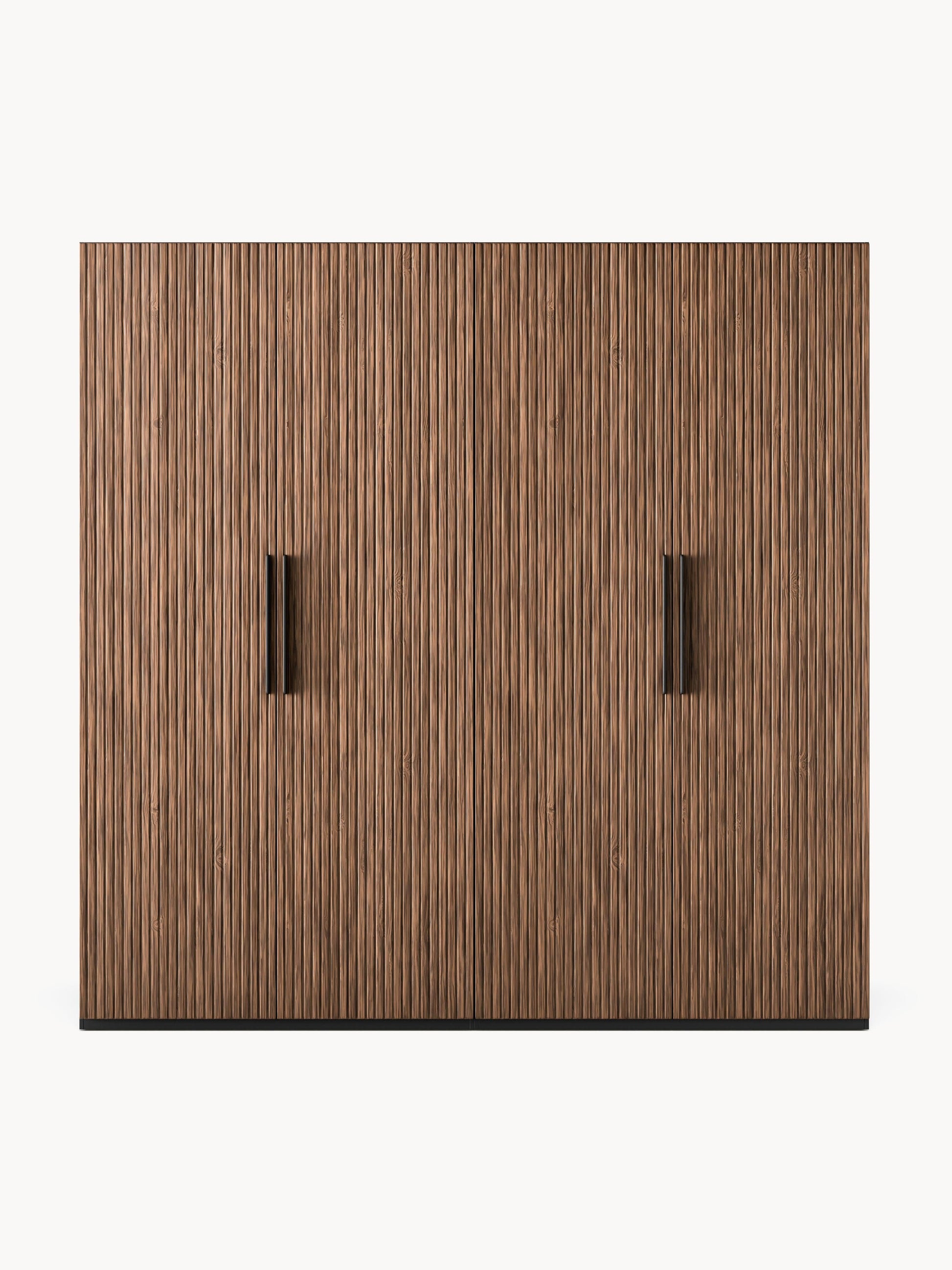 Simvera Modular Hinged-Door Wardrobe, 200 cm Wide, in Various Sizes