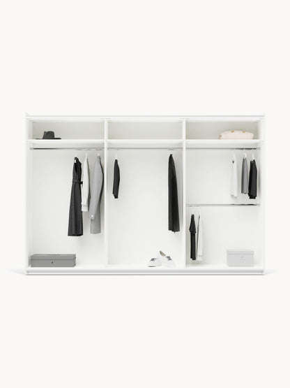Simvera Sliding-Door Modular Wardrobe, 300 cm Wide, in Various Sizes