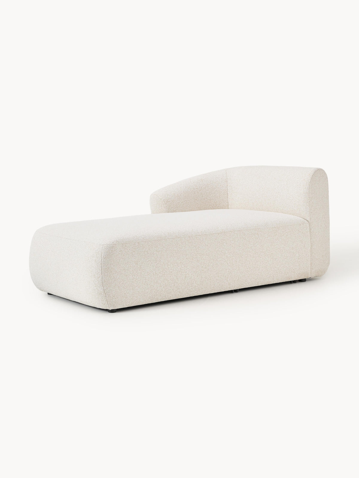 Sofrena Chaise Corner Module in Bouclé