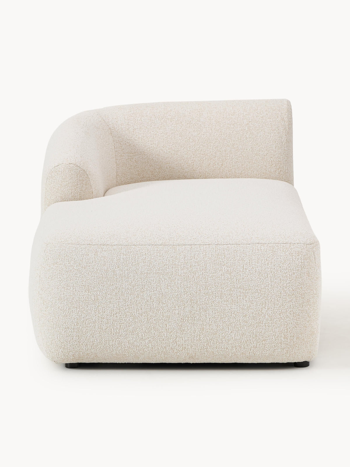 Sofrena Chaise Corner Module in Bouclé