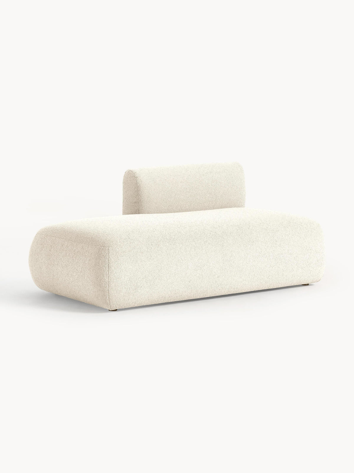 Sofrena Chaise Module in Bouclé