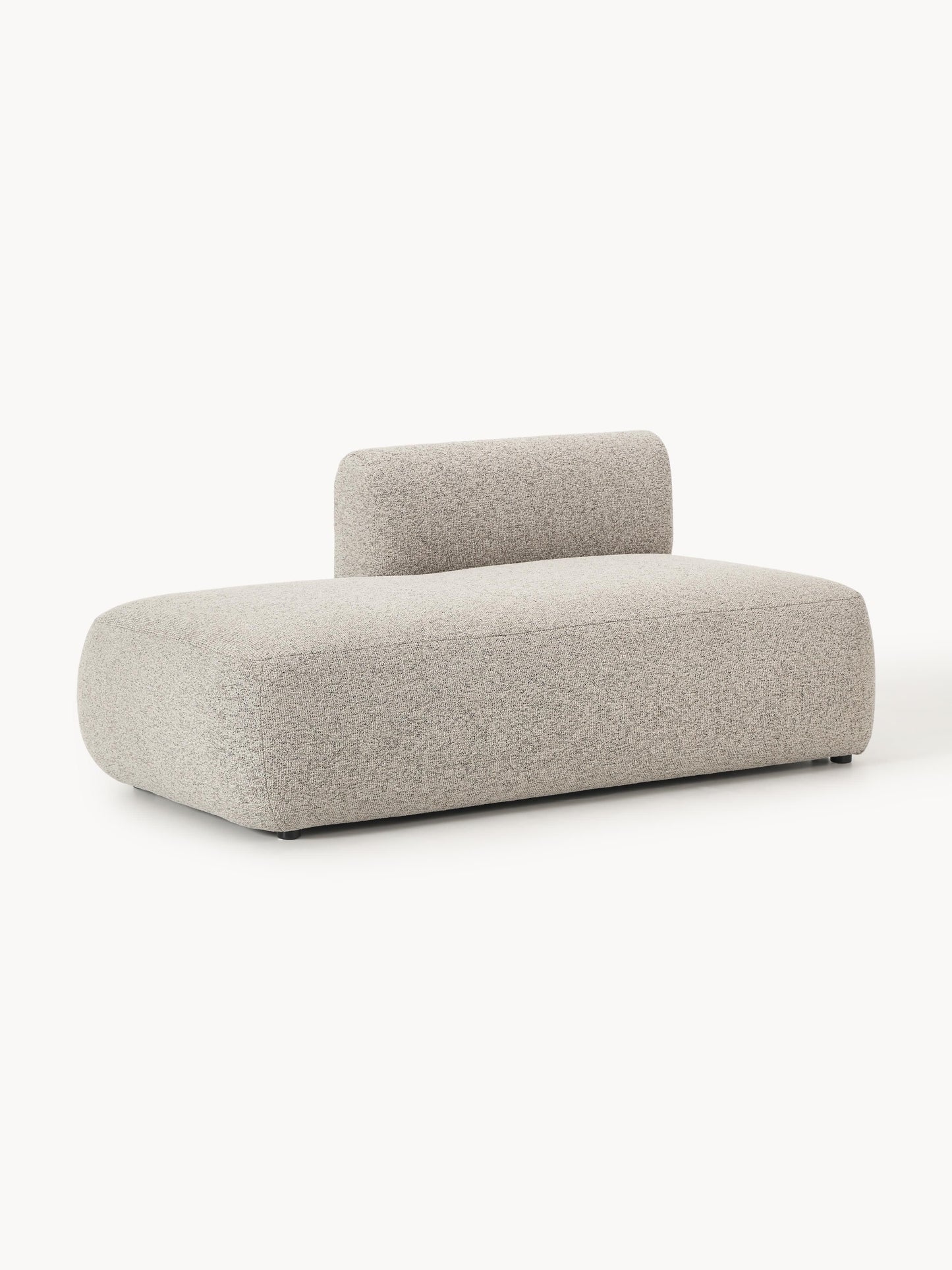 Sofrena Chaise Module in Bouclé