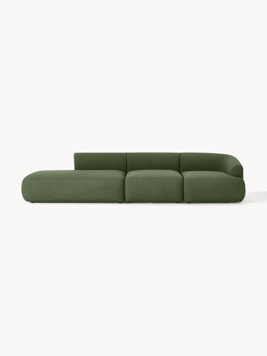 Sofrena Modular Chaise in Bouclé (2-Seater)