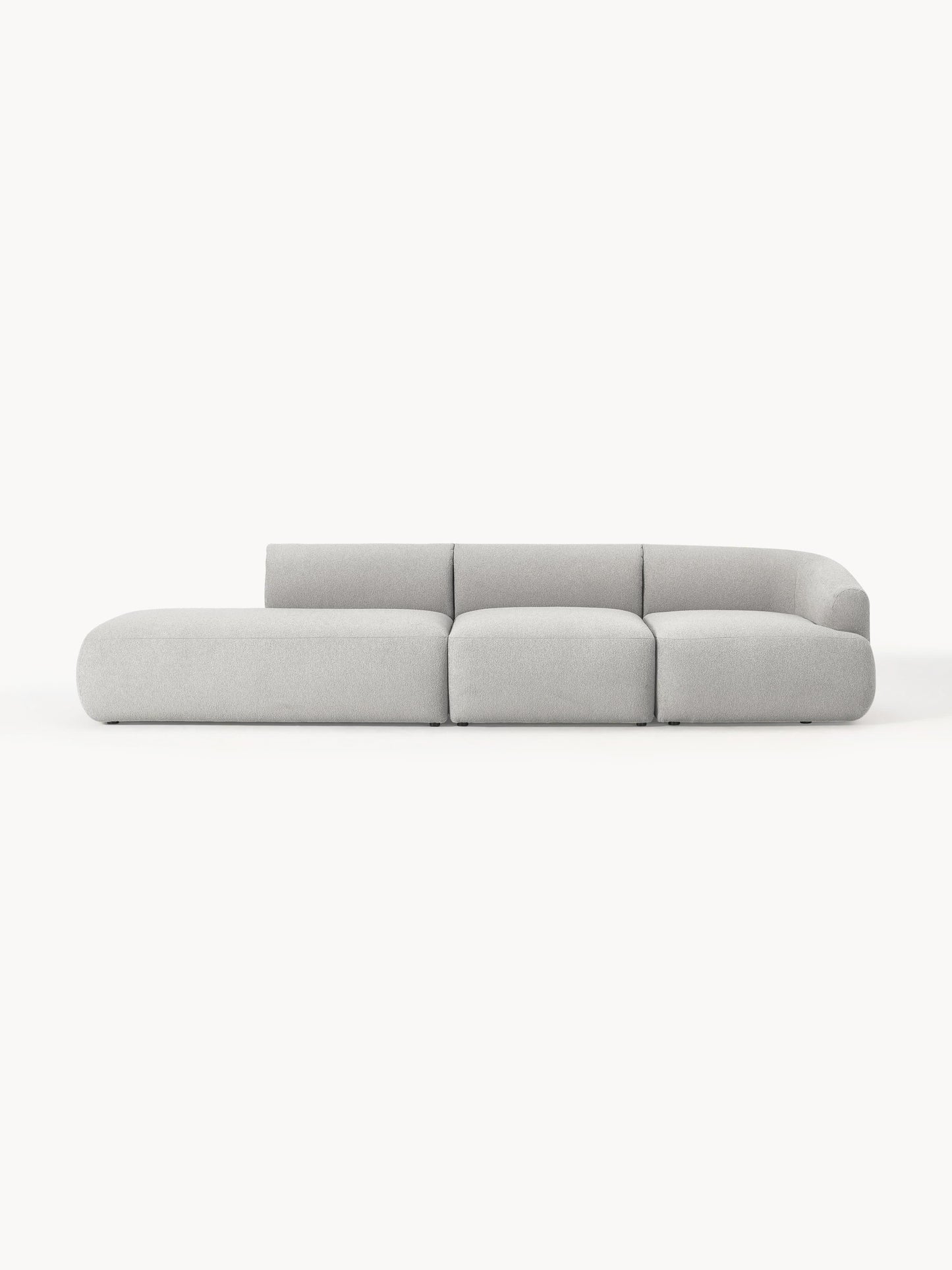 Sofrena Modular Chaise in Bouclé (2-Seater)