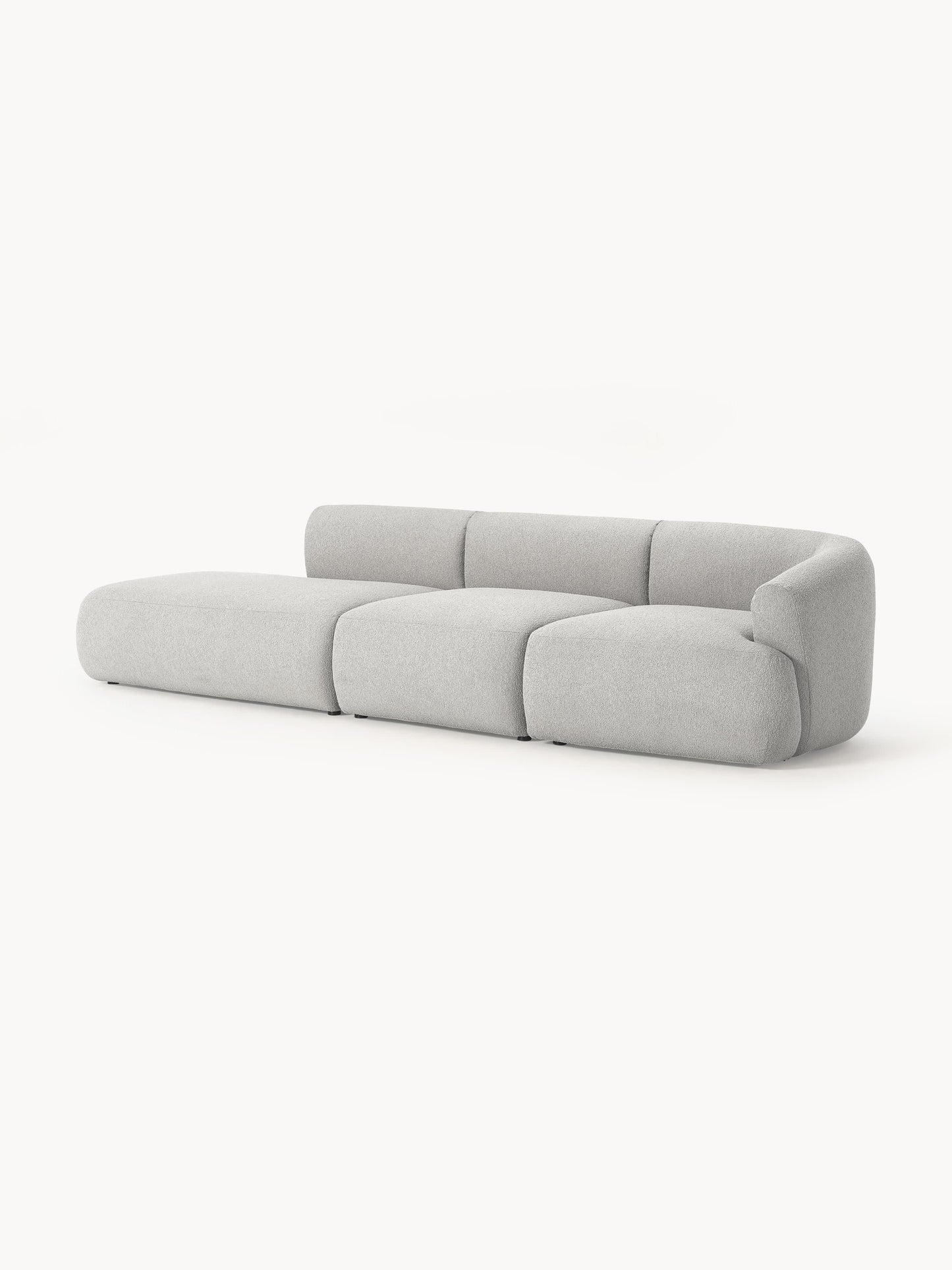 Sofrena Modular Chaise in Bouclé (2-Seater)