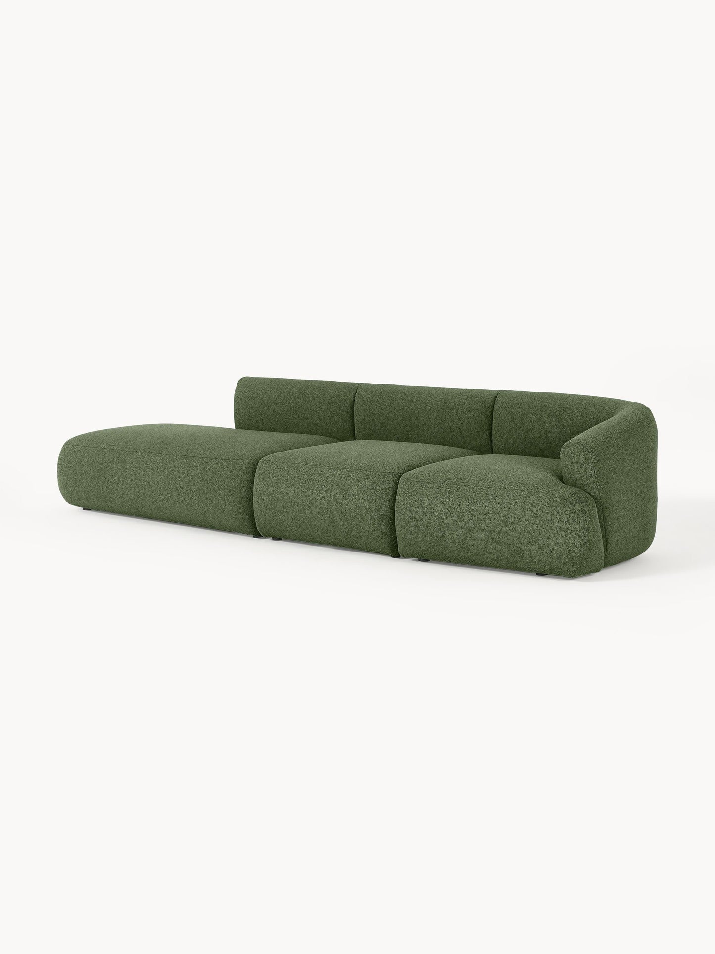 Sofrena Modular Chaise in Bouclé (2-Seater)