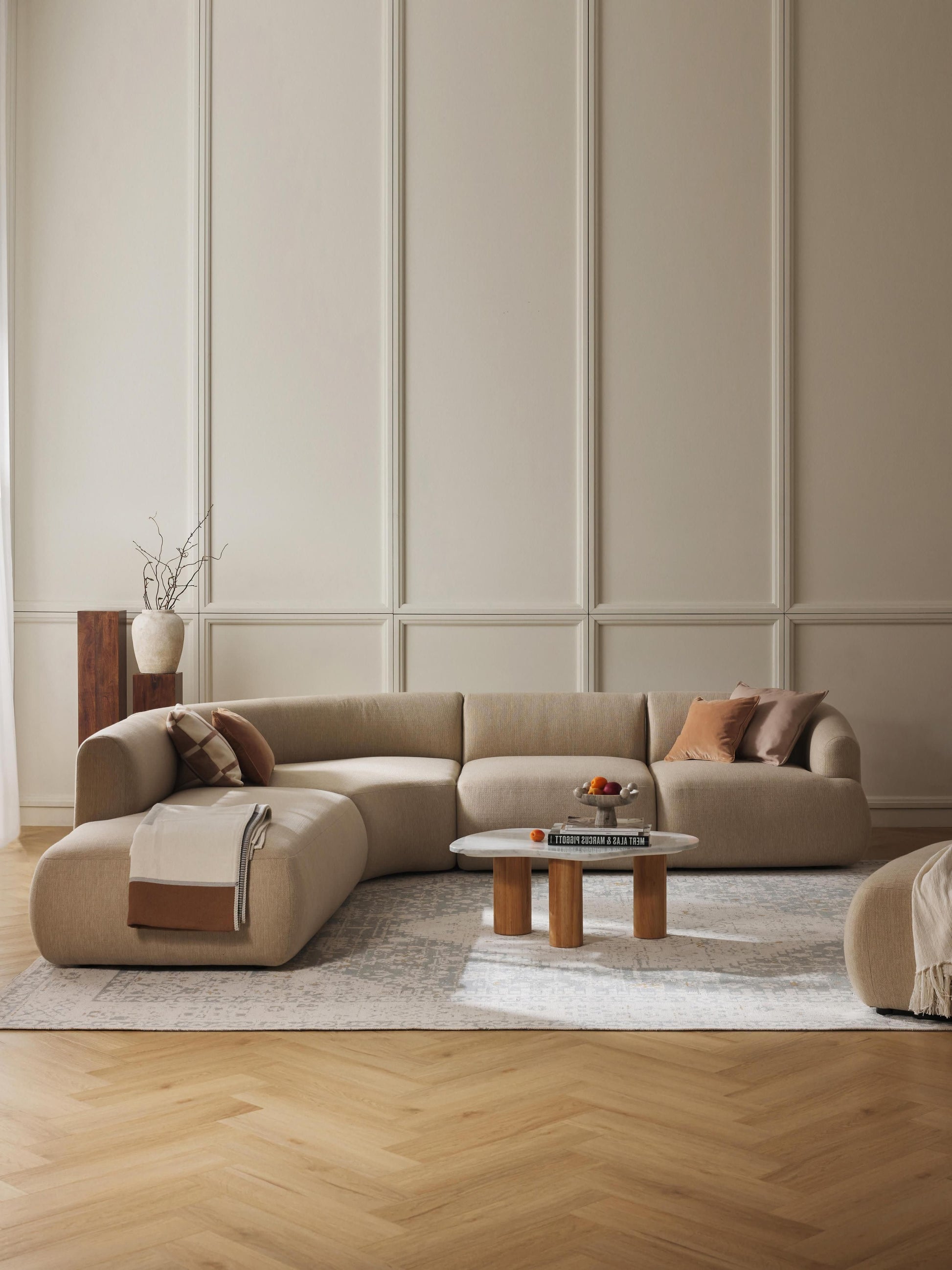 Sofrena Modular Corner Sofa, 4-Seater