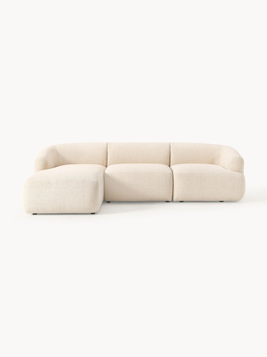 Sofrena Modular Corner Sofa in Bouclé (3-Seater)