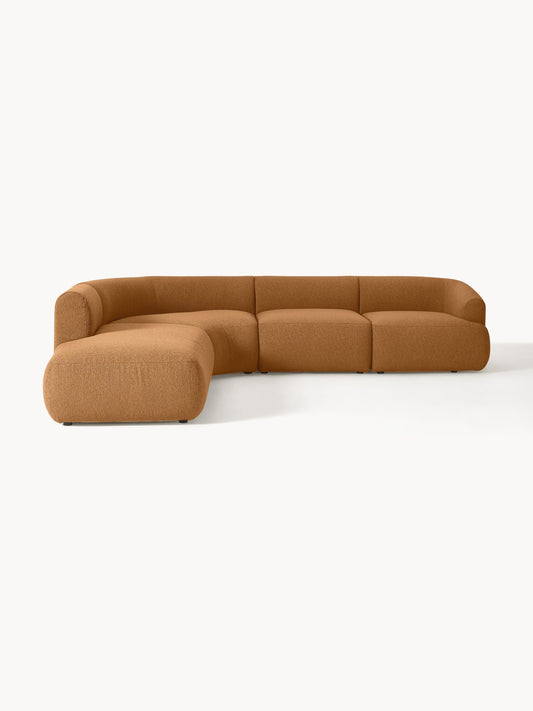 Sofrena Modular Corner Sofa in Bouclé (4-Seater)