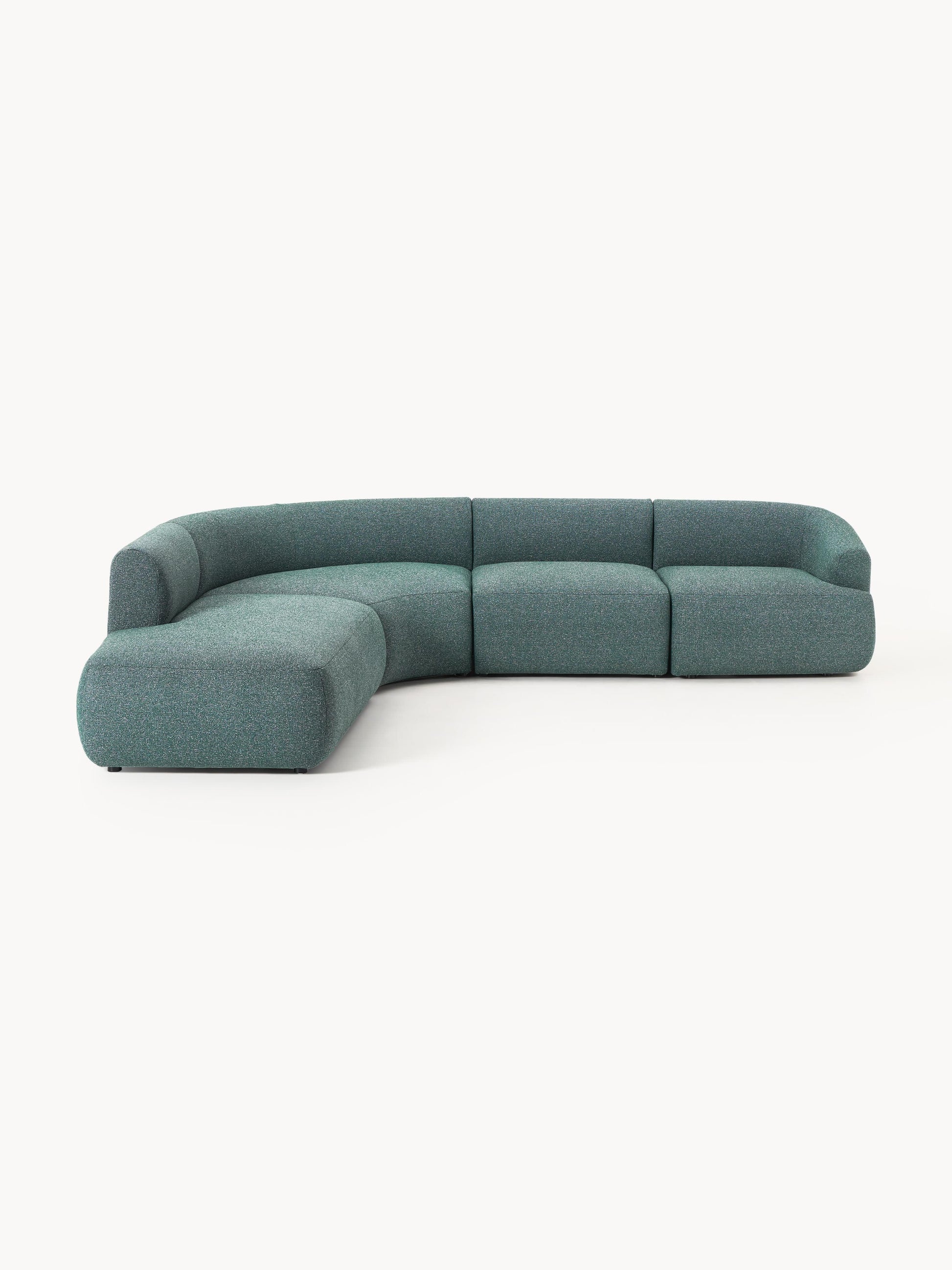 Sofrena Modular Corner Sofa in Bouclé (4-Seater)