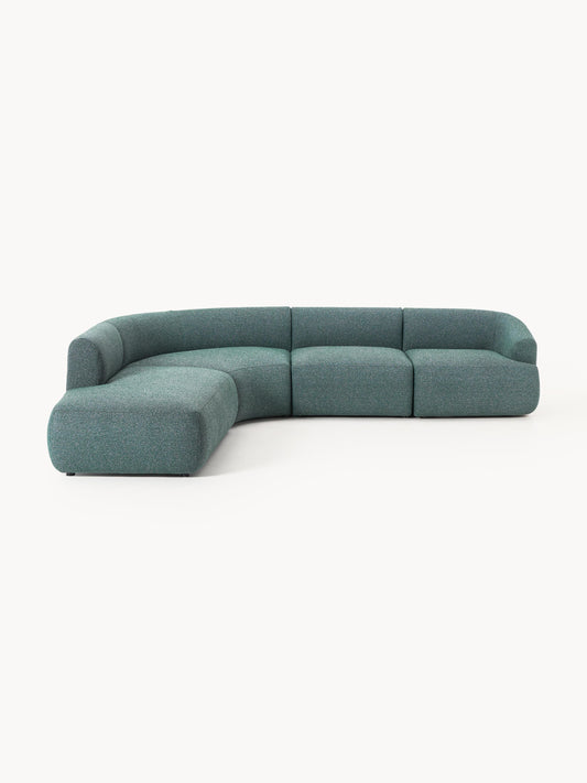 Sofrena Modular Corner Sofa in Bouclé (4-Seater)