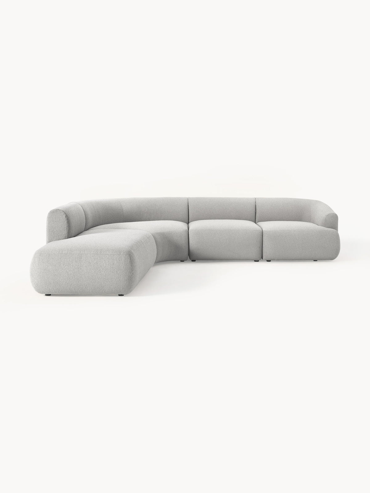 Sofrena Modular Corner Sofa in Bouclé (4-Seater)