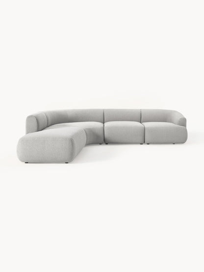 Sofrena Modular Corner Sofa in Bouclé (4-Seater)