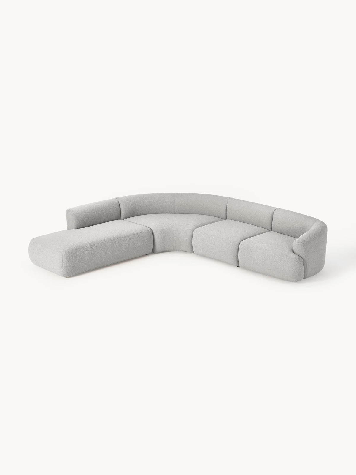 Sofrena Modular Corner Sofa in Bouclé (4-Seater)