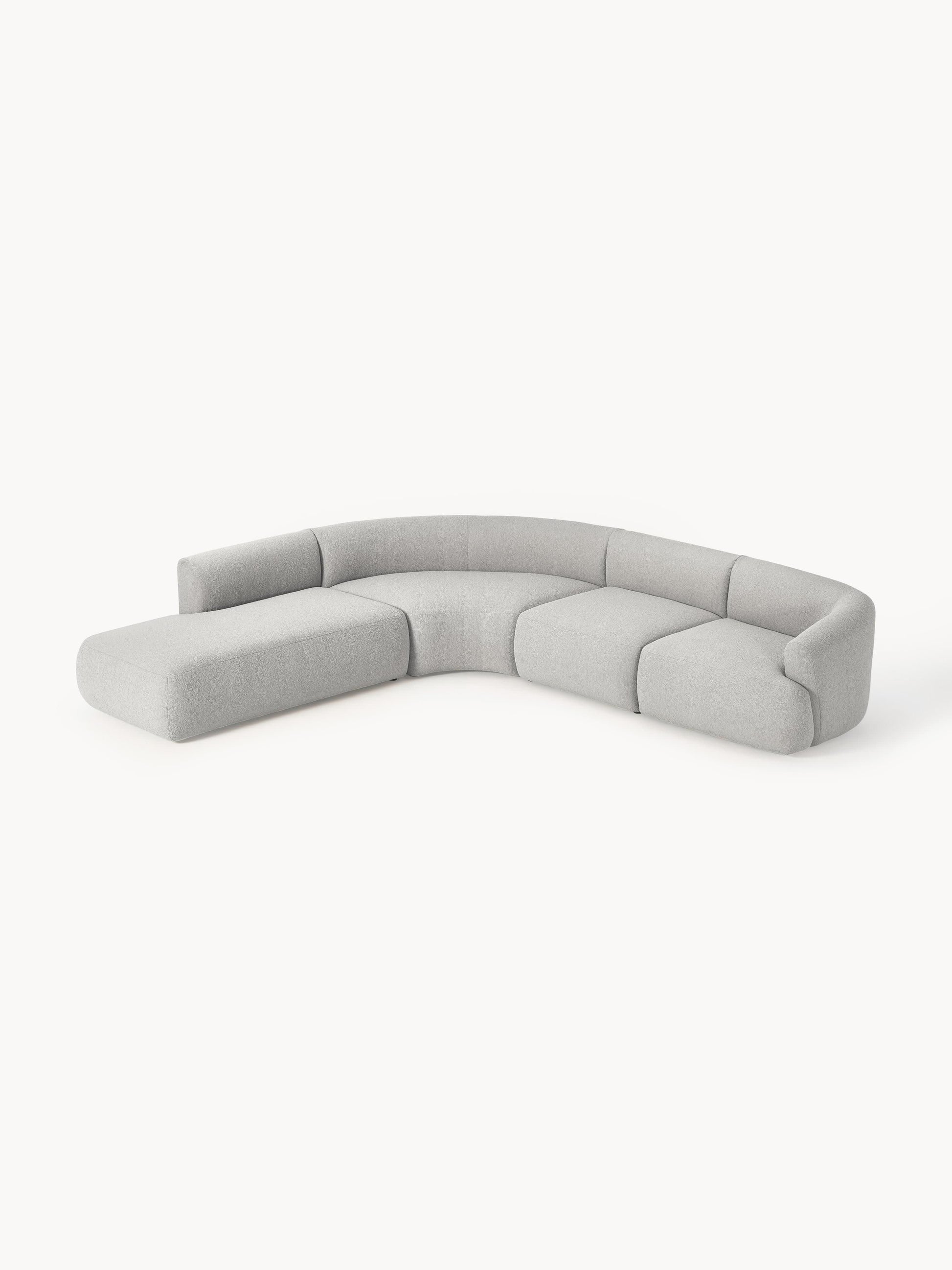 Sofrena Modular Corner Sofa in Bouclé (4-Seater)