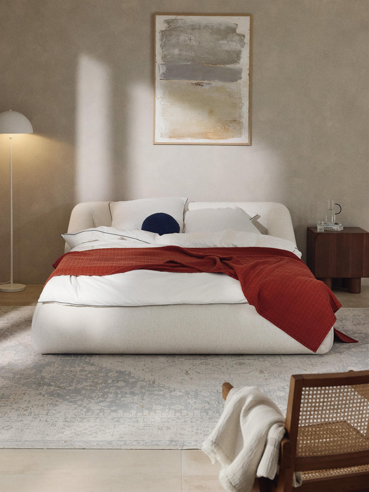 Sofrena Upholstered Bed
