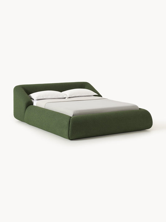 Sofrena Upholstered Bed in Bouclé