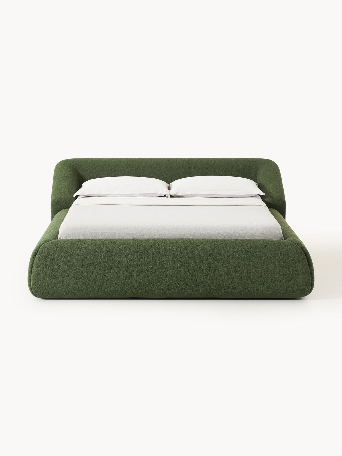 Sofrena Upholstered Bed in Bouclé