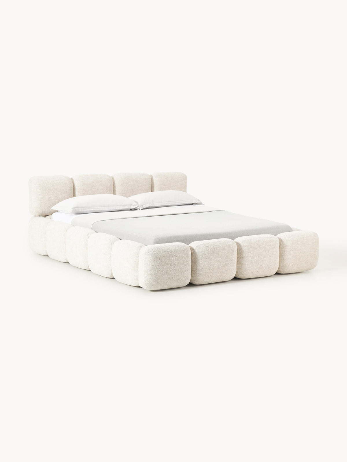 Taylis Bouclé Upholstered Bed