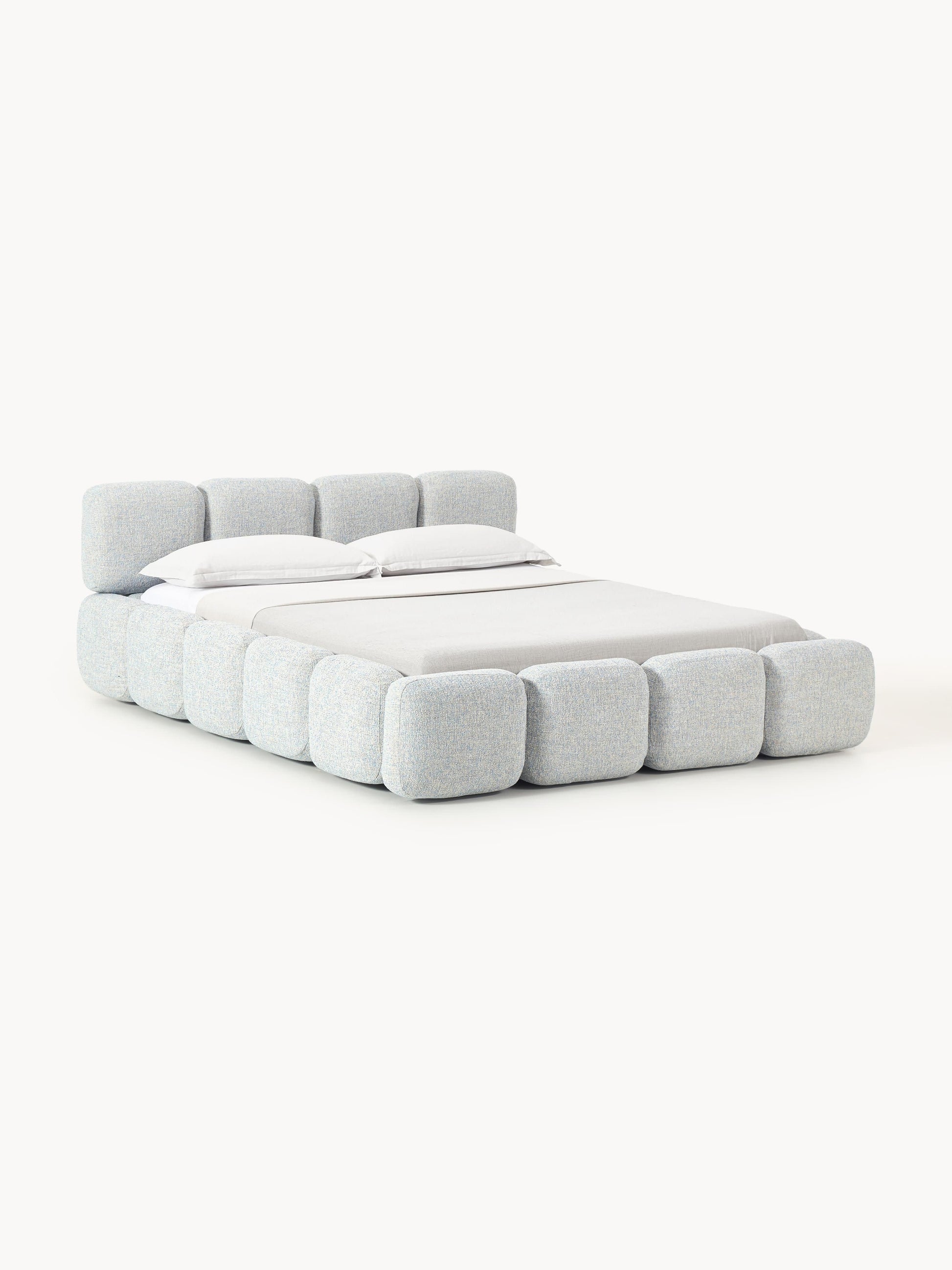 Taylis Bouclé Upholstered Bed
