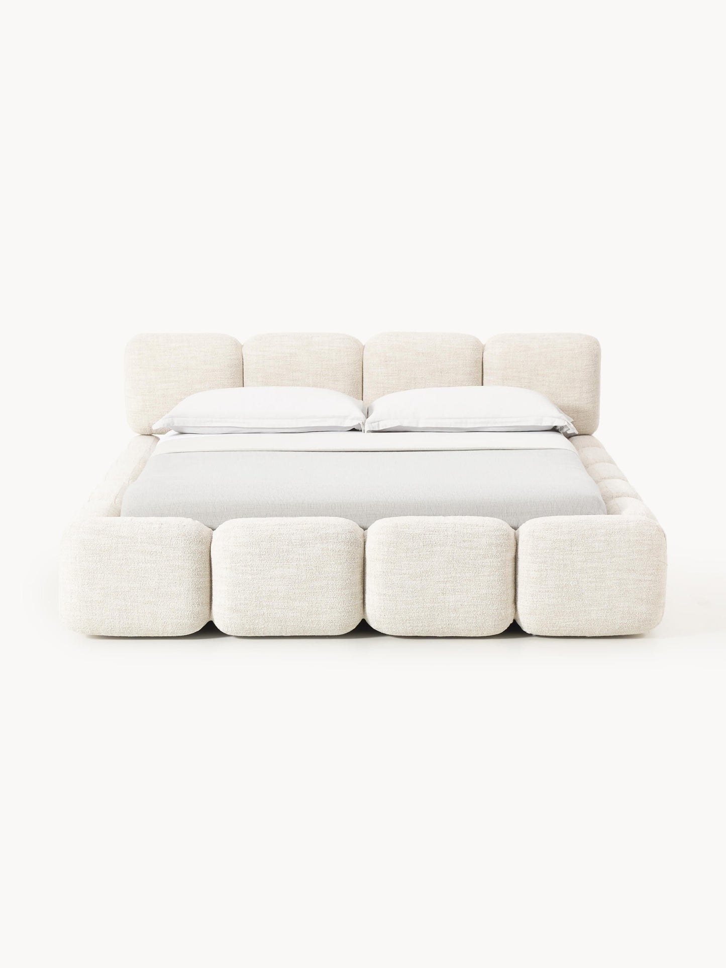 Taylis Bouclé Upholstered Bed