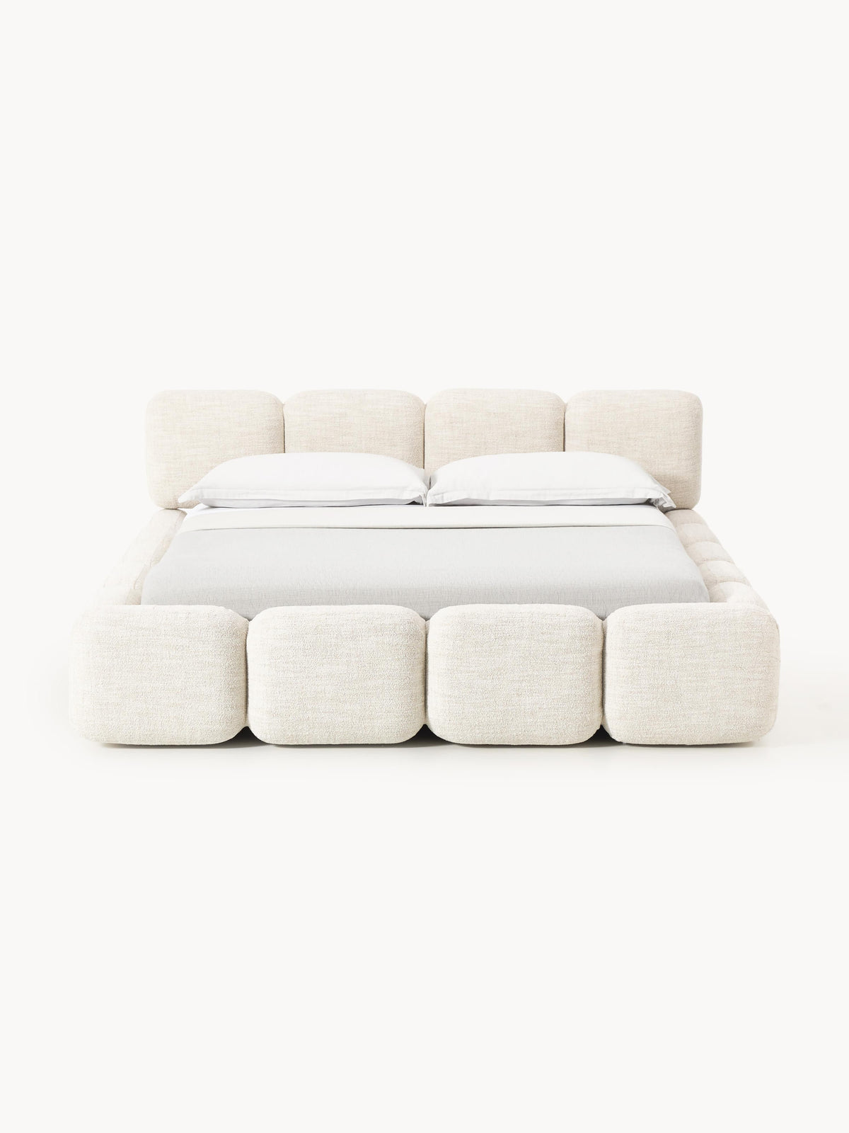 Taylis Bouclé Upholstered Bed