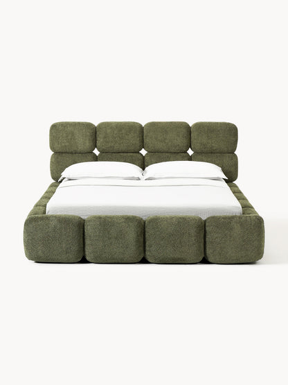 Taylis Teddy Bouclé Upholstered Bed