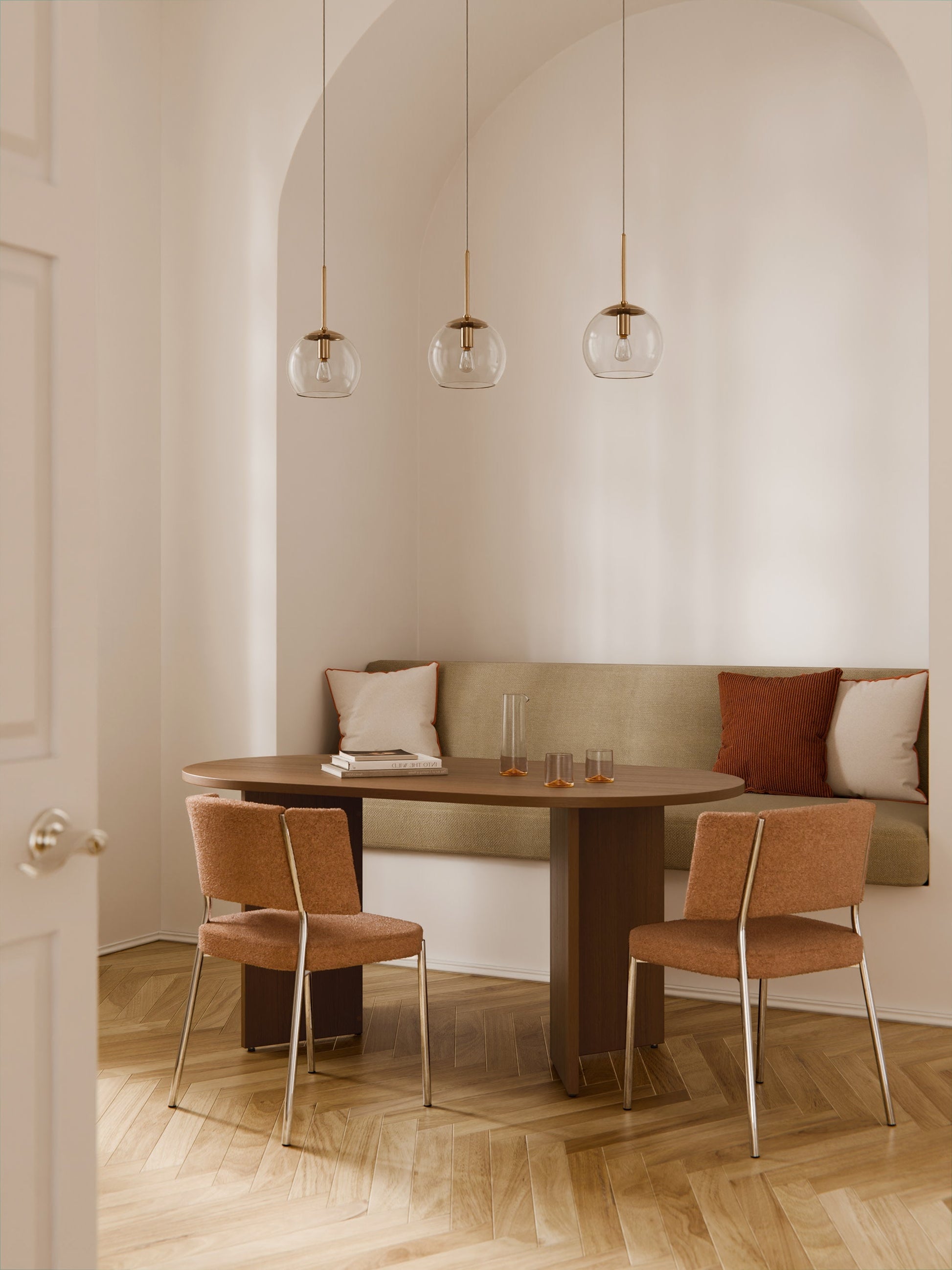 Tonvaro Oval Wooden Dining Table, in Various Sizes