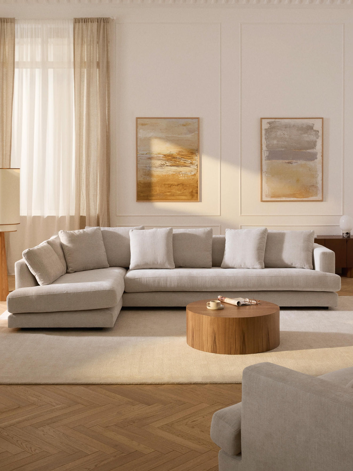 Tribano Corner Sofa, XL