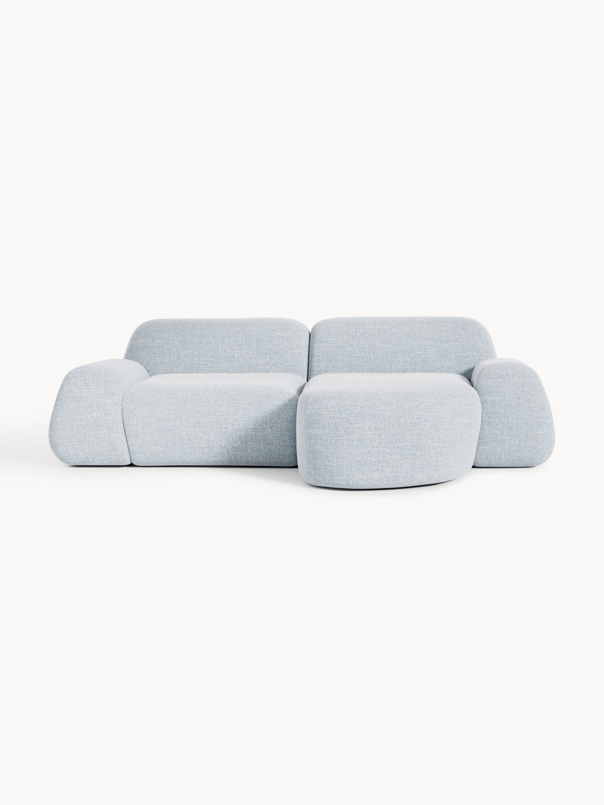 Wolvara Bouclé Modular Corner Sofa (3-Seater)