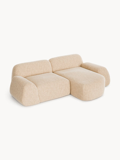 Wolvara Bouclé Modular Corner Sofa (3-Seater)