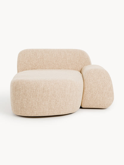 Wolvara Chaise Corner Module in Bouclé