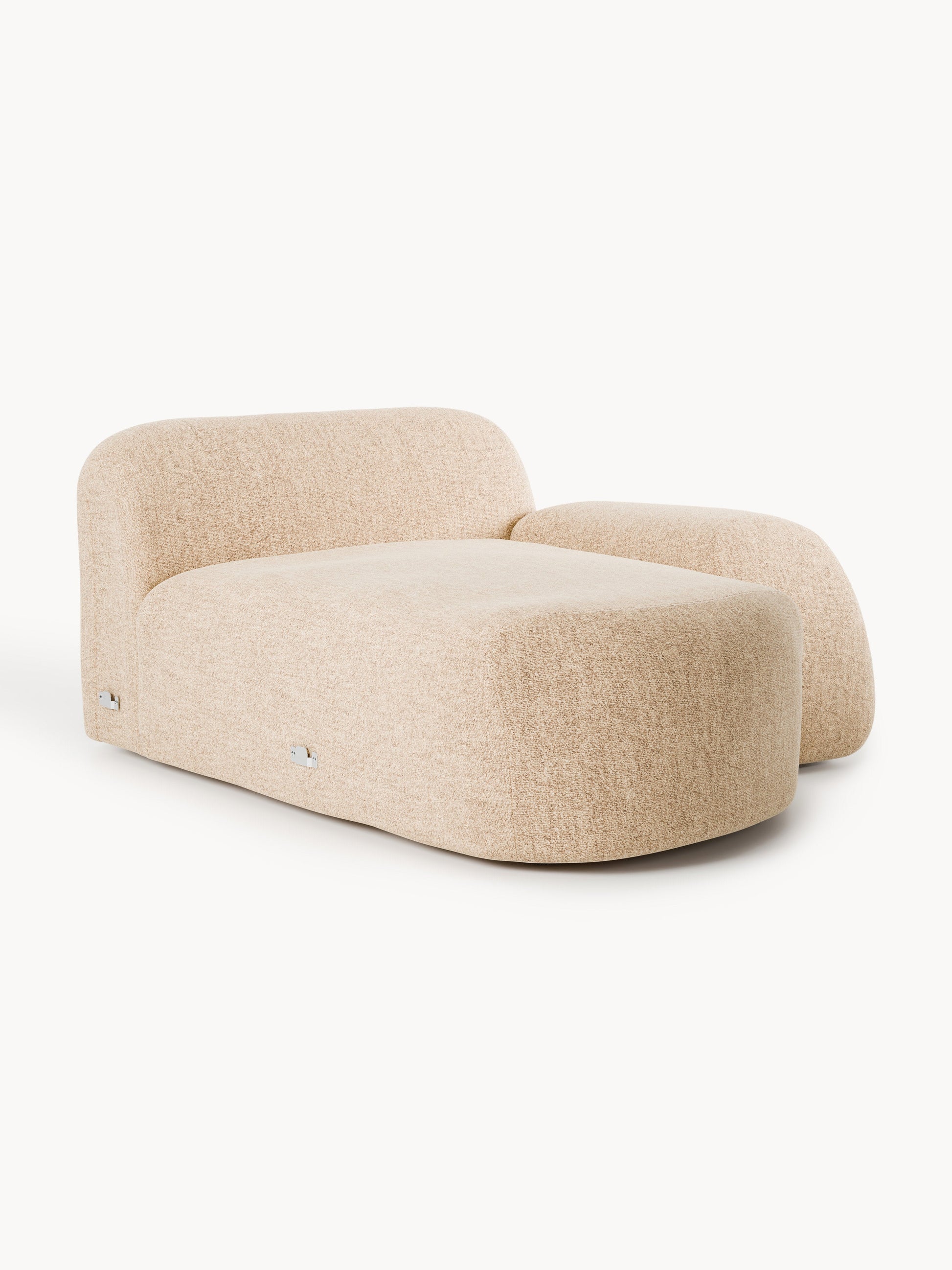 Wolvara Chaise Corner Module in Bouclé