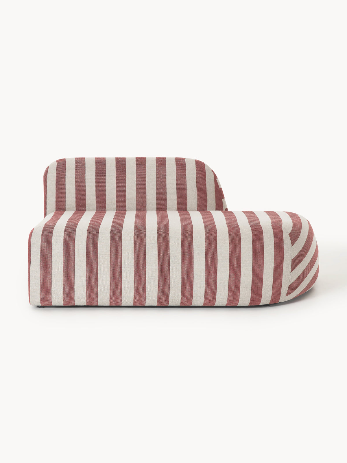 Wolvara Chaise Module, Striped