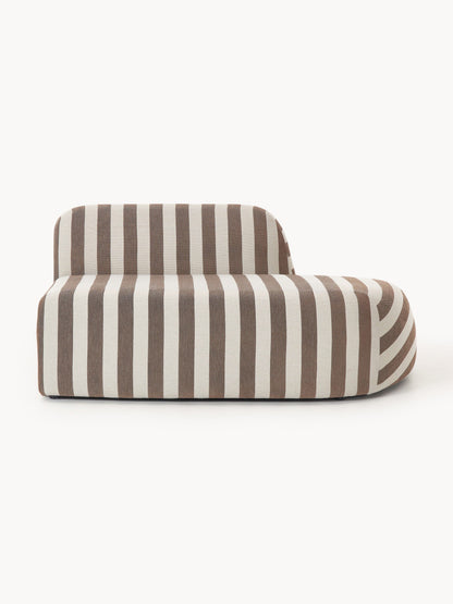 Wolvara Chaise Module, Striped
