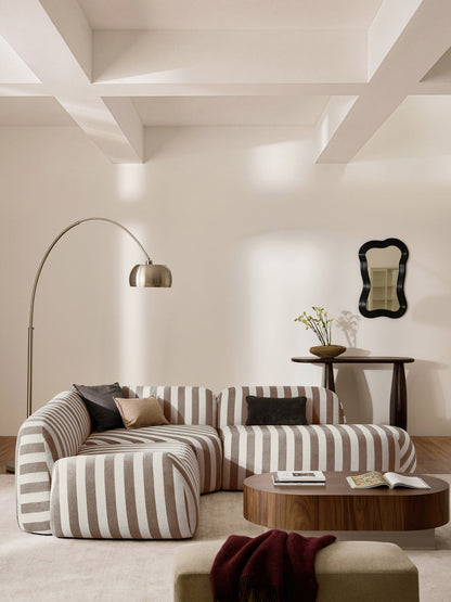 Wolvara Chaise Module, Striped
