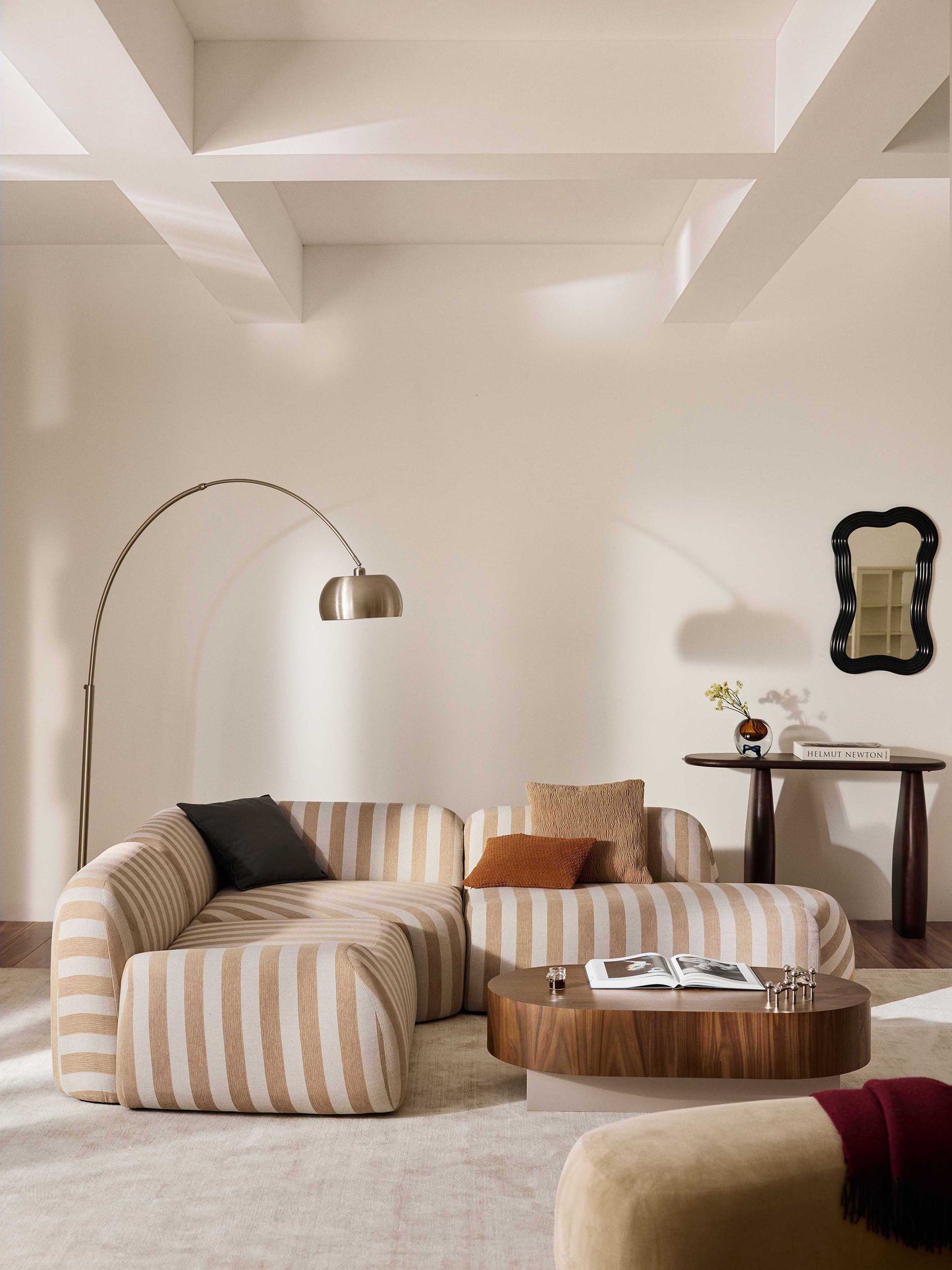 Wolvara Chaise Module, Striped