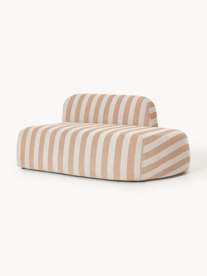 Wolvara Chaise Module, Striped